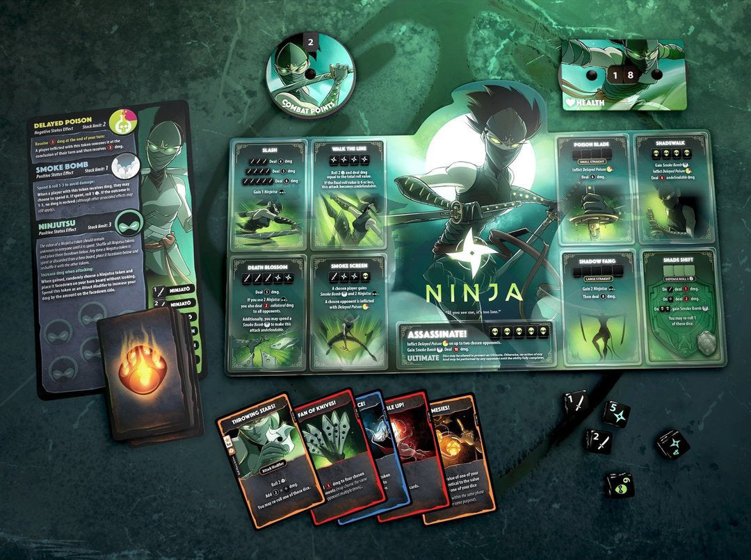 Dice Throne Season One ReRolled: Treant V. Ninja