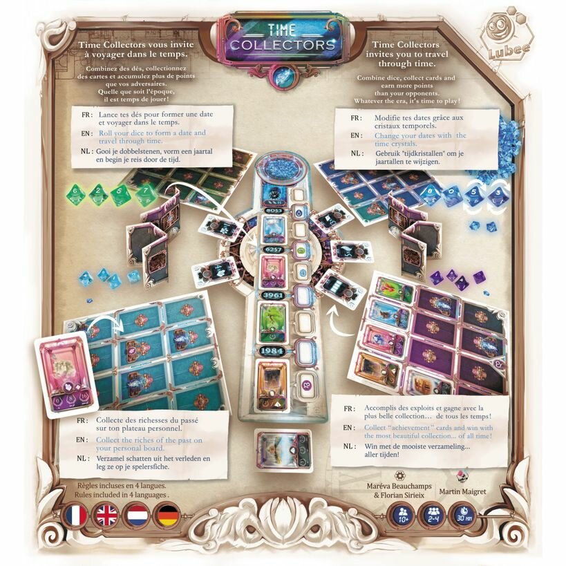 Time Collectors (achterkant doos)