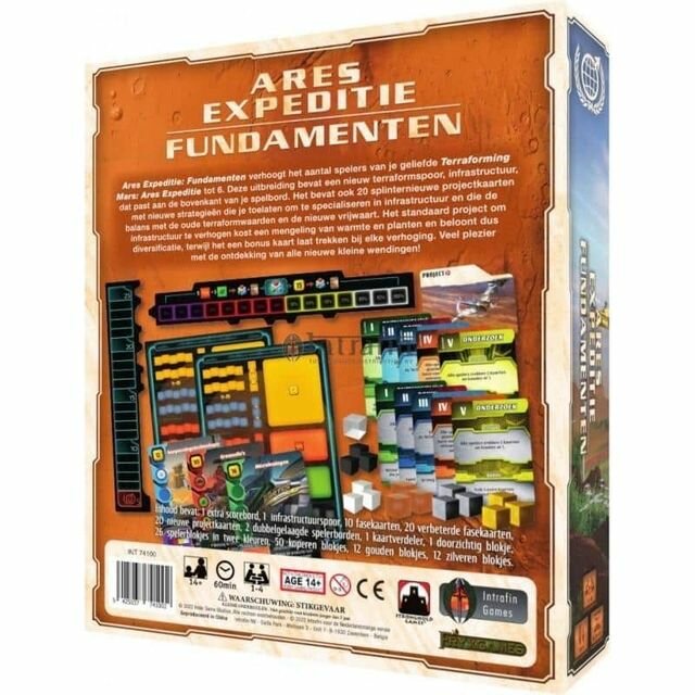 Terraforming Mars Ares Expeditie: Fundamenten (Uitbreiding)