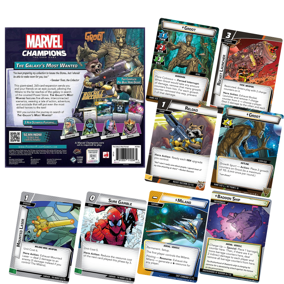 Marvel Champions: The Card Game – Galaxy's Most Wanted (Uitbreiding) [EN]