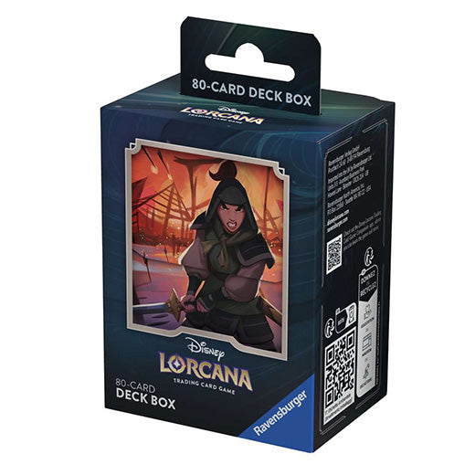 Disney Lorcana: Rise of the Floodborn - Deck Box - Mulan