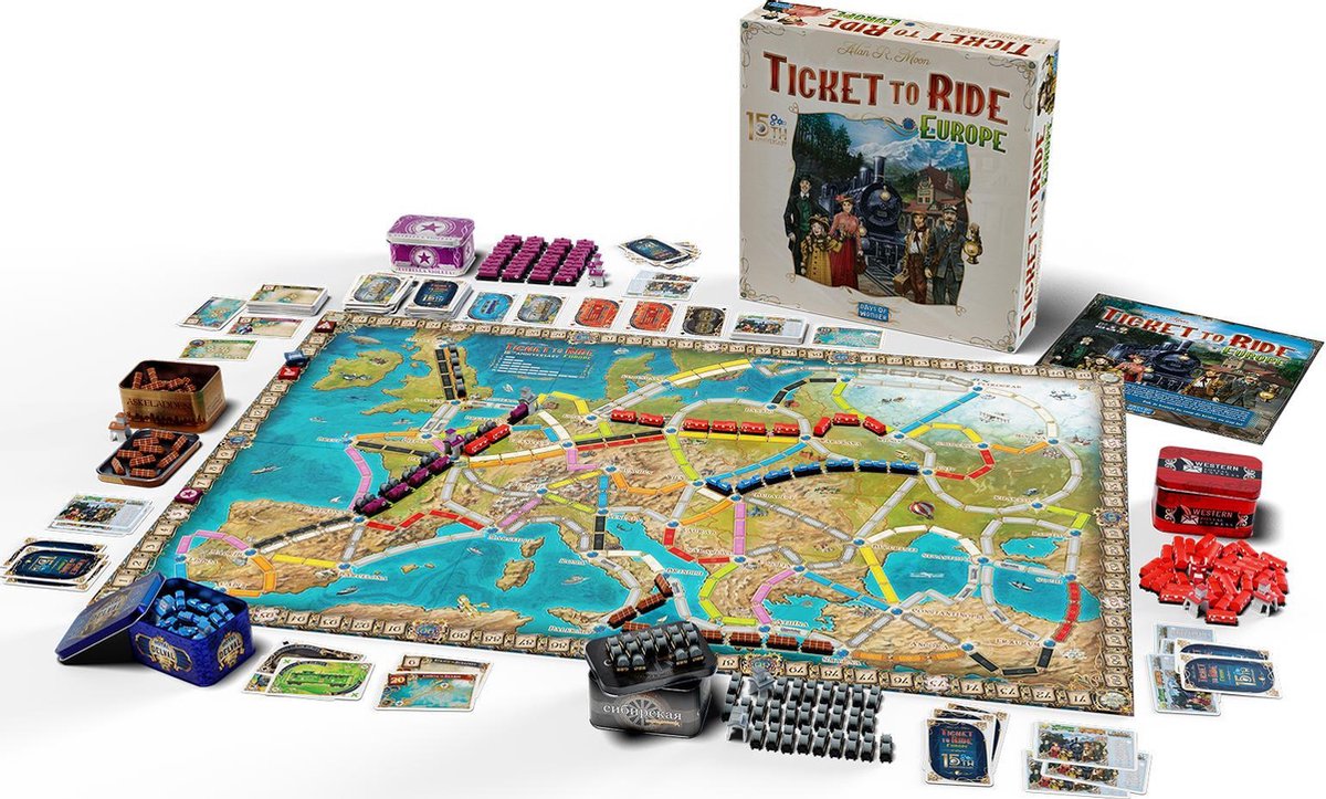 Ticket to Ride Europe 15th Anniversary [NL]