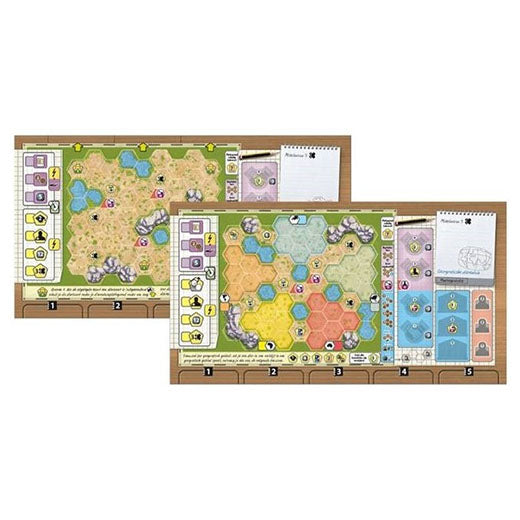 Ark Nova- Dierentuinplattegrond SET 1 - (Uitbreiding) [NL]