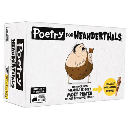 Poetry for Neanderthals [NL]