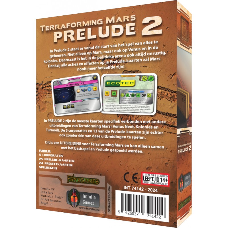 Terraforming Mars: Prelude 2 (Uitbreiding) [NL]