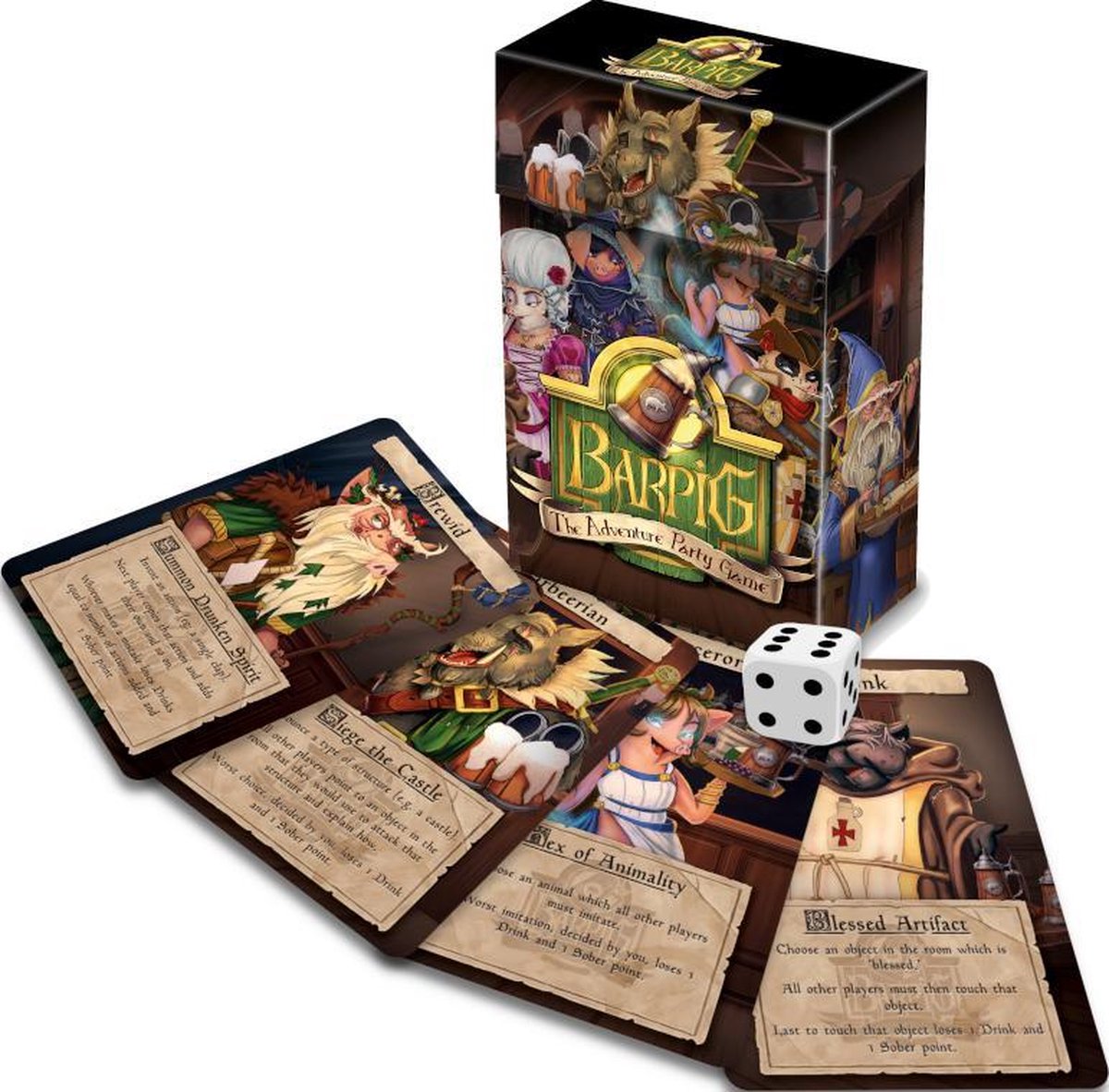 BARPIG Lunchbox (incl. BARPIG - The Adventure Party Game & After Hours) [EN]