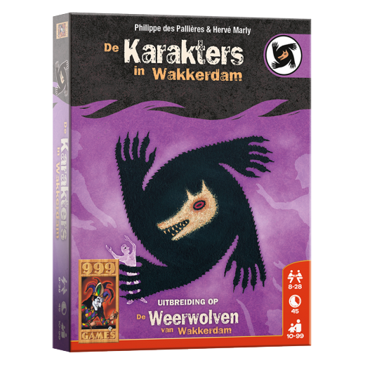 De Weerwolven van Wakkerdam: Karakters